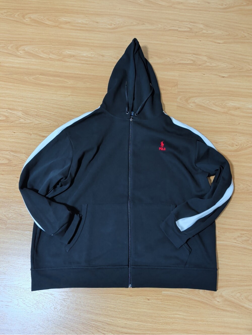 Genuine Polo Ralph Lauren Long Sleeve Sweatshirt Hoodie - Black 2XB